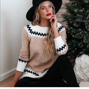 Stoccato Gracie Chevron Sweater